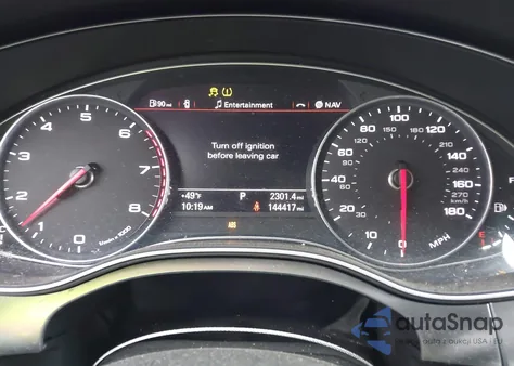 2015 Audi A6 2.0T Premium из США, поврежденный, VIN WAUGFAFC0FN035943